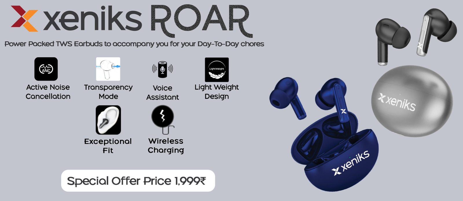 Xeniks Roar Homepage Banner